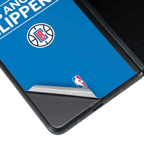 NBA Los Angeles Clippers Standard Blue Galaxy Z Fold4 5G Skin